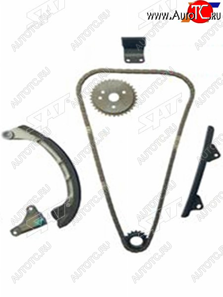 5 999 р. Комплект замены цепи ГРМ 2SZFE TOYOTA BELTA 05-RACTIS 05-VITZ 05- SAT ST-136-0005  с доставкой в г. Воронеж