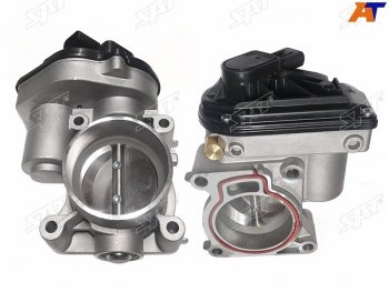 5 399 р. Дроссельная заслонка Ford Fiesta 02-08  Focus 04-11  Fusion 02-12  Mondeo 07-15 SAT ST-1537636  с доставкой в г. Воронеж. Увеличить фотографию 1