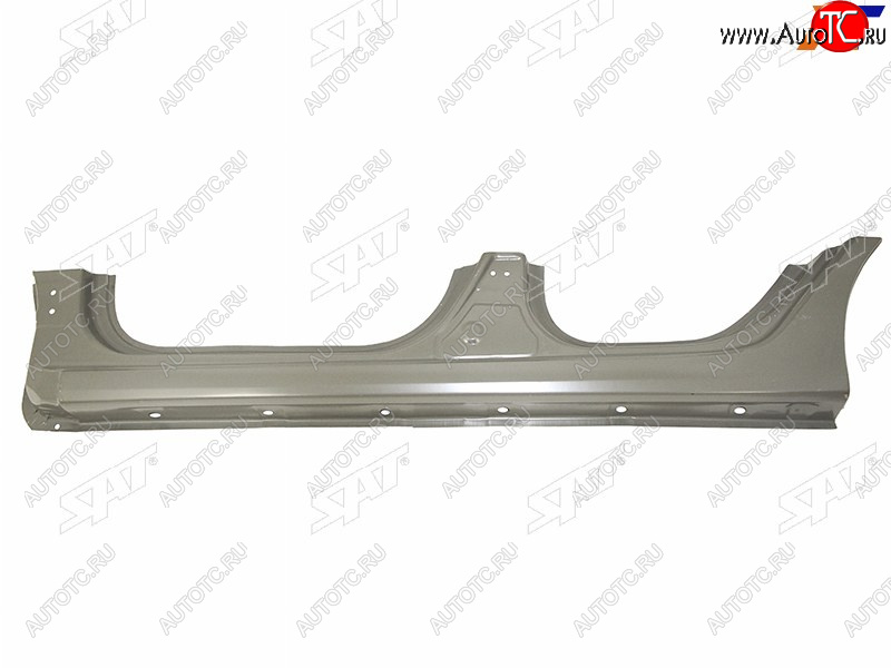 6 599 р. Порог Hyundai Solaris 10-17 (Слева) SAT ST-186-0001  с доставкой в г. Воронеж