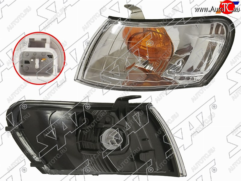 759 р. Габарит TOYOTA COROLLA 97-02 LH хрусталь SAT ST-212-15D8L  с доставкой в г. Воронеж