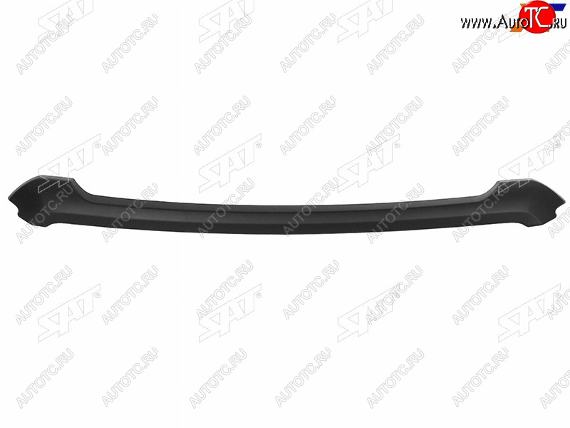 2 399 р. Молдинг капота черный SAT  Toyota Hilux  AN120 (2020-2025) 2-ой рестайлинг  с доставкой в г. Воронеж
