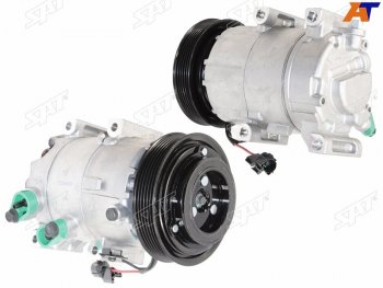 23 949 р. Компрессор кондиционера Hyundai Elantra 13-16  Kia Cerato 13-20  Soul 13-19  Hyundai i30 11-17 SAT ST-245-0029  с доставкой в г. Воронеж. Увеличить фотографию 1
