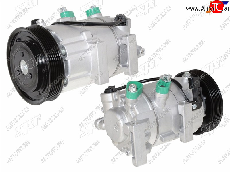 16 599 р. Компрессор кондиционера Hyundai Elantra 13-16  Kia Ceed 12-21  Soul 13-19  Hyundai i30 11-17  Ki SAT ST-245-0031  с доставкой в г. Воронеж