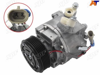 22 999 р. Компрессор кондиционера Chevrolet Aveo 11-15  Opel Mokka 12-19  Chevrolet Tracker 13-15  Opel Ada SAT ST-245-0007  с доставкой в г. Воронеж. Увеличить фотографию 1
