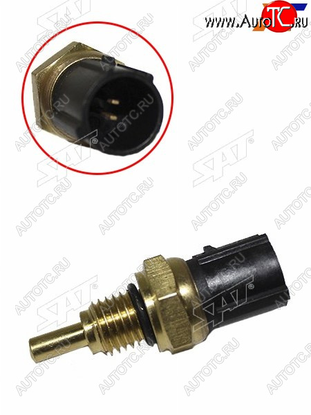 319 р. Датчик температуры охлаждающей жидкости HONDA B20BB18BD13BD15BD16AF20AF22BH22AG20AG25A SAT ST-37870-PK2-005  с доставкой в г. Воронеж