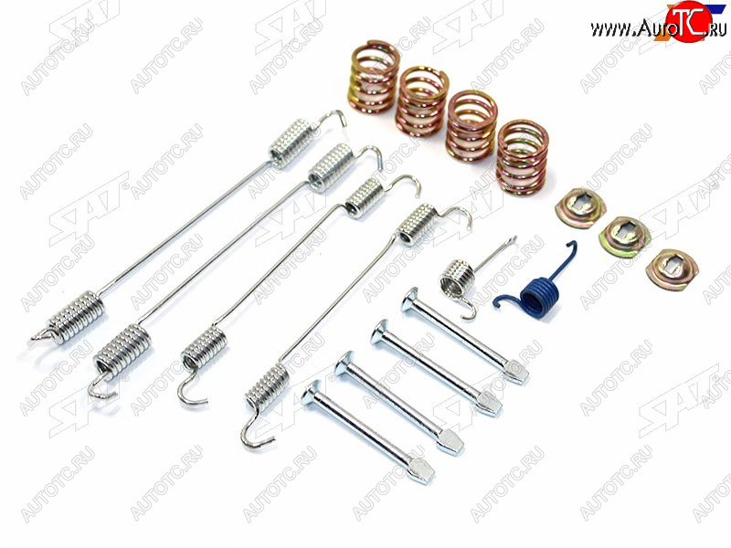 539 р. Комплект монтажный барабанных тормозных колодок NISSAN ALMERA G15RA SAT ST-44090-00QAD, st4409000qad SAT ST-44090-00QAD  с доставкой в г. Воронеж