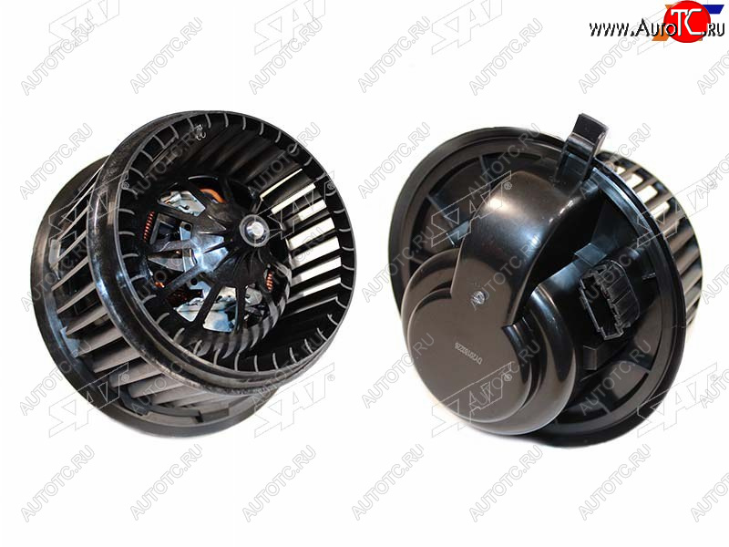 5 199 р. Мотор отопителя салона Audi Q7 05-15  Volkswagen Touareg 02-10  Transporter 03-  SEAT Alhambra 10 SAT ST-7H0819021  с доставкой в г. Воронеж