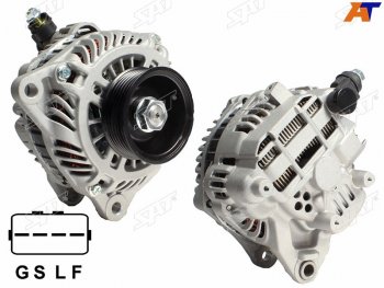 11 699 р. Генератор MMC ECLIPSEGALANT DJLANCER CS7OUTLANDER CU5W 2.4 07-08 4G69 12V 120A SAT ST-85-0026  с доставкой в г. Воронеж. Увеличить фотографию 1