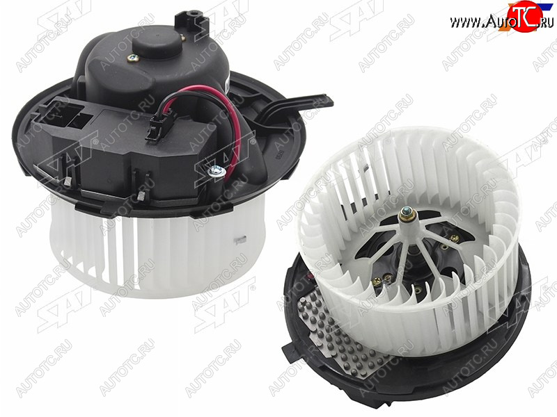 7 749 р. Мотор отопителя салона Volkswagen Passat 10-15 SAT ST-94-0042  с доставкой в г. Воронеж