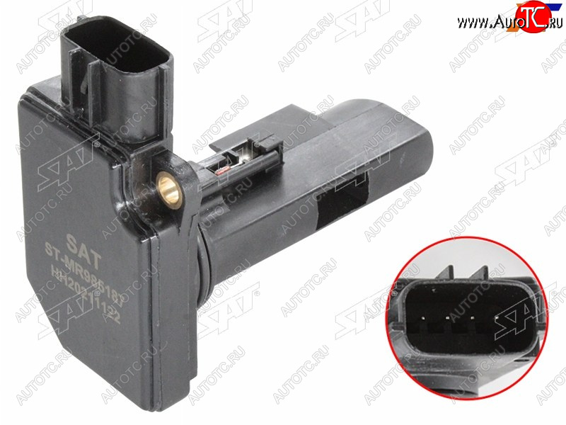 2 799 р. Датчик расхода воздуха MMC 4B1011124J114G154G644G696G7274756B31 1,8-3,0 SAT ST-MR985187  с доставкой в г. Воронеж