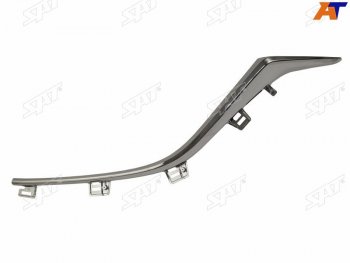 Левый молдинг решетки радиатора SAT Mazda 3/Axela BM дорестайлинг седан (2013-2016) (хром)