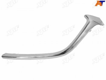 Левый молдинг решетки радиатора SAT Mazda 3/Axela BM рестайлинг седан (2016-2019) (хром)