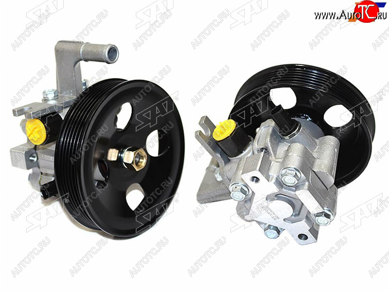 7 199 р. Насос ГУР HYUNDAI SANTA FE CM10SORENTO 2,22,4 09- SAT ST-VP203  с доставкой в г. Воронеж