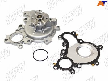 6 399 р. Насос водяного охлаждения TOYOTA LAND CRUISER 200 1URFE 12-TUNDRA #SK5# 09- (с прокладкой) NPW T-179  с доставкой в г. Воронеж. Увеличить фотографию 1