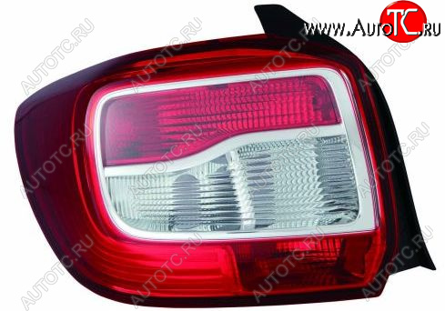 3 599 р. Левый фонарь DEPO  Renault Logan  2 (2014-2018) дорестайлинг  с доставкой в г. Воронеж