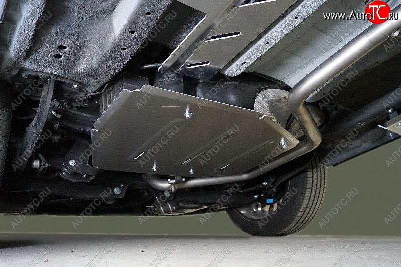 7 999 р. Защита топливного бака и адсорбера (1.5T 2WD, алюминий) TCC  Jetour Dashing - X70 Plus  с доставкой в г. Воронеж
