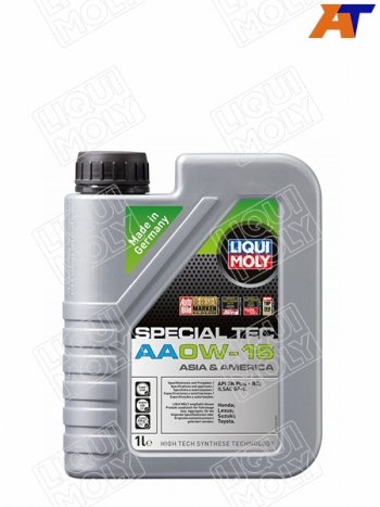 1 659 р. Масло моторное LIQUI MOLY Special Tec AA 0W-16 SPGF-6B 1л LIQUI MOLY 21326  с доставкой в г. Воронеж. Увеличить фотографию 1