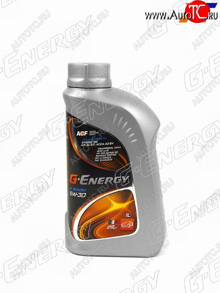959 р. Масло моторное синтетическое G-Energy F Synth 5W-30 SLCF, A3B4 1л G-ENERGY 253140121  с доставкой в г. Воронеж