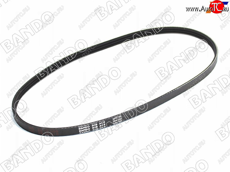 489 р. Ремень поликлиновой TOYOTA LITETOWNACE CR2#CR3# (PS) MZ CX-5 2.0 BANDO 3PK795  с доставкой в г. Воронеж