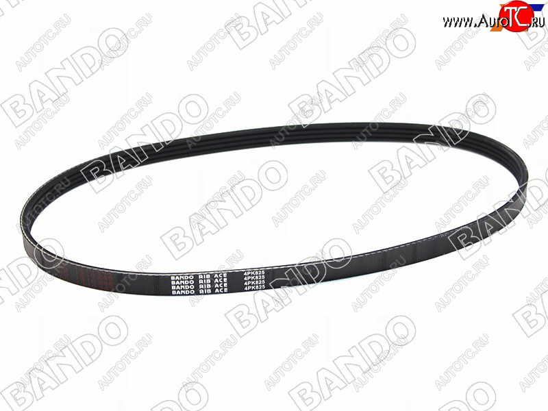 669 р. Ремень поликлиновой NISSAN SR1820 P11W10U13 (ALT-AC) YD25D R51MD40M 05-(PS) SUZUKI G16A VITARA 9 BANDO 4PK825  с доставкой в г. Воронеж