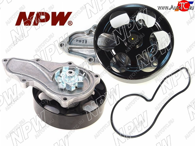 3 289 р. Насос водяного охлаждения с прокладкой K20 NPW Honda CR-V RE1,RE2,RE3,RE4,RE5,RE7 дорестайлинг (2007-2010)  с доставкой в г. Воронеж