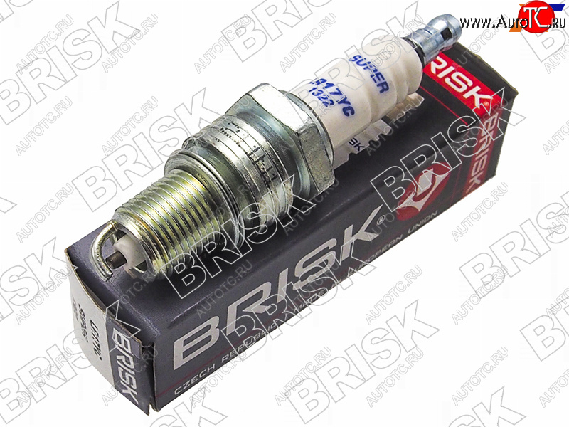 180 р. Свеча зажигания RENAULT LAGUNA 2.0 98-GAZ 2217270531103302UAZ 31603741PATRIOTHUNTER BRISK LR17YC  с доставкой в г. Воронеж