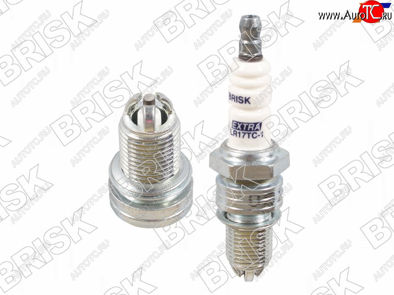 227 р. Свеча зажигания CHEVROLET AVEOSPARK 05-MMC COLTLANCERPAJERO 90-00 (EXTRA) BRISK LR17TC-1  с доставкой в г. Воронеж
