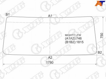 6 249 р. Стекло лобовое Hyundai HD65 99-18  HD72 99-18  HD75 99-18  HD78 99-18 XYG MIGHTY LFW  с доставкой в г. Воронеж. Увеличить фотографию 1