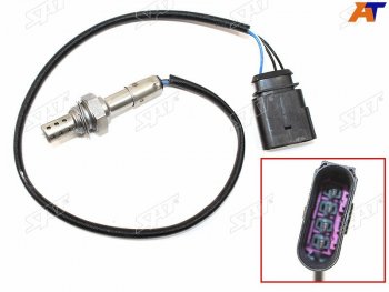 2 349 р. Датчик кислородный VAG OCTAVIA 97-10FABIA 99-07CADDY 95-04GOLF 97-05 SAT ST-06A906262  с доставкой в г. Воронеж. Увеличить фотографию 1