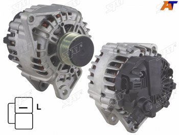 12 799 р. Генератор KIA CEED/RIO/HYUNDAI I30/GETZ 1.4D-1.6D 02- D4F# 12V 120A SAT ST-85-0099, st850099 SAT ST-85-0099  с доставкой в г. Воронеж. Увеличить фотографию 1