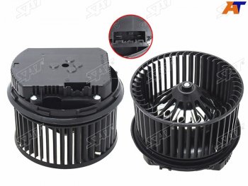 11 599 р. Мотор отопителя салона Ford Focus 04-11  Volvo C30 06-13  S40 04-12  V50 03-12 SAT ST-94-0044  с доставкой в г. Воронеж. Увеличить фотографию 1