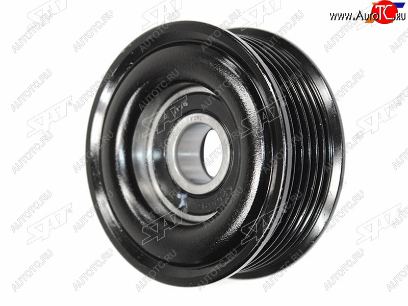 599 р. Ролик приводного ремня натяжной MAZDA 3 04-095 1,8-2,0 05-10 (D=75) SAT ST-L372-15-980C  с доставкой в г. Воронеж