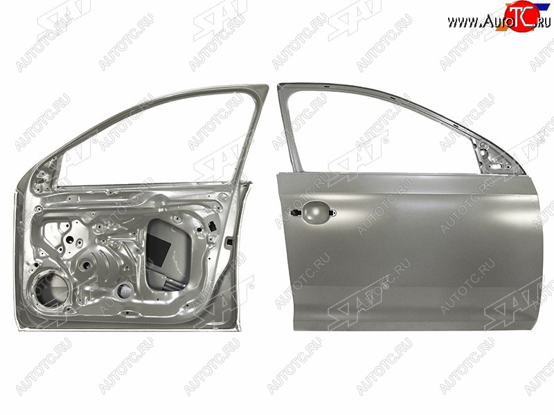 15 899 р. Дверь передняя Skoda Rapid 12-20  Volkswagen Polo 20-22 (Справа) SAT ST-SDR1-040-1  с доставкой в г. Воронеж