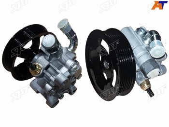 5 899 р. Насос ГУР TOYOTA CAMRYHARRIERHIGHLANDERKLUGER 00- (7PK) SAT ST-VP15  с доставкой в г. Воронеж. Увеличить фотографию 2