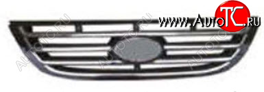 2 249 р. Решетка радиатора (пр-во Китай) BodyParts  KIA Cerato 2 TD седан (2008-2013)  с доставкой в г. Воронеж
