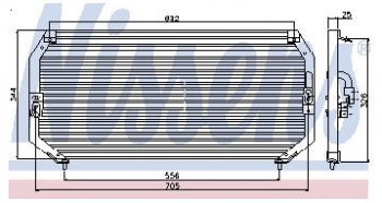 6 699 р. CARINA E 93-97 КОНДЕНСАТОР КОНДИЦ (NISSENS) (NRF) (GERI) (см.каталог) BodyParts tycae93-930  с доставкой в г. Воронеж. Увеличить фотографию 1
