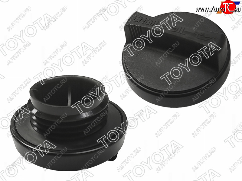 1 239 р. Крышка маслозаливной горловины TOYOTA 1-2AZ#, 1-2GRFE TOYOTA 12180-28010  с доставкой в г. Воронеж