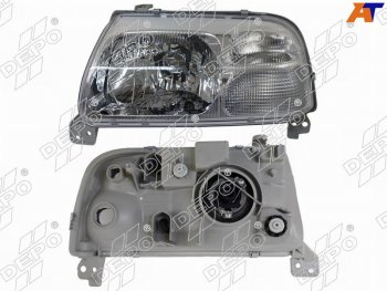 8 999 р. Фара SUZUKI GRAND VITARA 97-05 LH под электрокорректор (Евросвет) DEPO 218-1114L-LD-EM  с доставкой в г. Воронеж. Увеличить фотографию 1