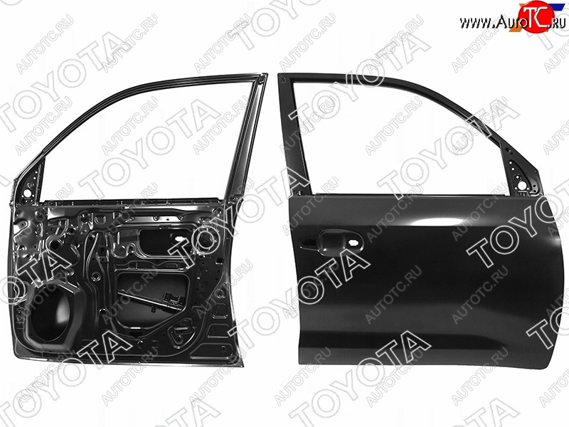 83 999 р. Дверь передняя TOYOTA LAND CRUISER 200 07-15 RH TOYOTA 67001-60631  с доставкой в г. Воронеж