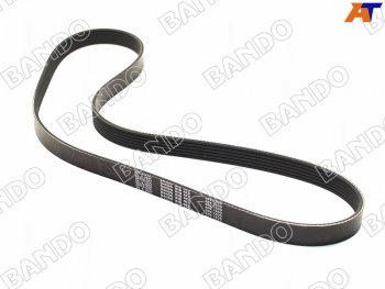 1 459 р. Ремень поликлин MITSUBISHI DIAMANT F3#F4#NISSAN TIIDA MR18DERENAULT LOGAN 1.6 16V 06- BANDO 6PK1200  с доставкой в г. Воронеж. Увеличить фотографию 1