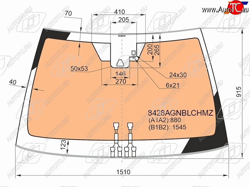 22 699 р. Стекло лобовое (Обогрев полный Камера Датчик дождя Молдинг) Toyota Camry (XV70) 17-21  Camry UAE FUYAO 8428AGNBLCHMZ  с доставкой в г. Воронеж