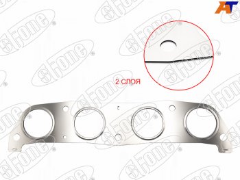 679 р. Прокладка выпускного коллектора TOYOTA COROLLAALLION 1ZZ-FE 00- STONE JB-1240016-F  с доставкой в г. Воронеж. Увеличить фотографию 1