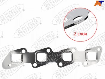 539 р. Прокладка выпускного коллектора NISSAN PATHFINDERNAVARANP300X-TRAIL YD22ETIYD25DDTI STONE JB-02771  с доставкой в г. Воронеж. Увеличить фотографию 1