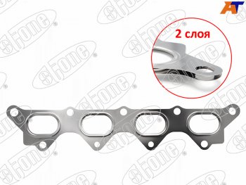 479 р. Прокладка выпускного коллектора MITSUBISHI LANCER 4G15 00- STONE JB-32300  с доставкой в г. Воронеж. Увеличить фотографию 1