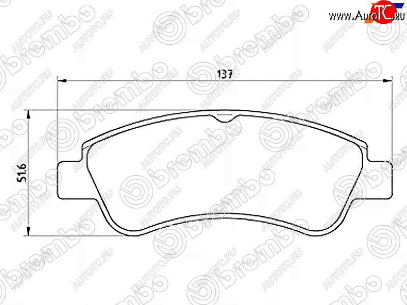 2 359 р. Колодки тормозные передние FL-FR SAT Peugeot Partner B9 1-ый рестайлинг (2012-2015)  с доставкой в г. Воронеж
