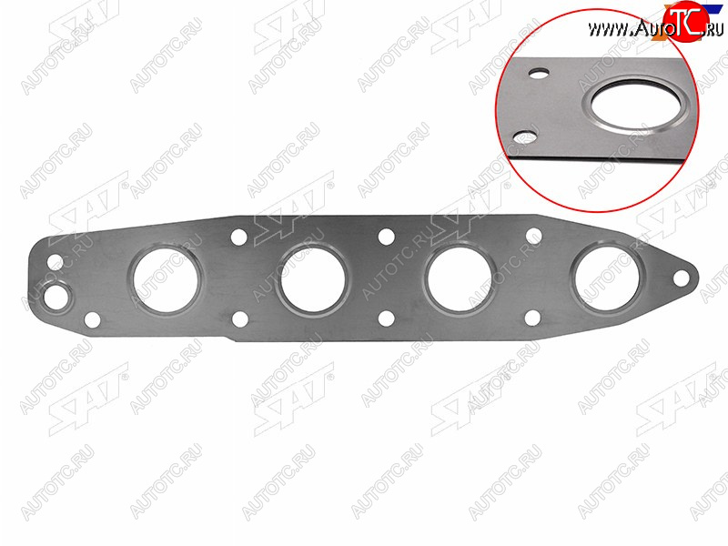 439 р. Прокладка выпускного коллектора SUZUKI ESCUDOVITARASWIFTBALENO G16 90- SAT ST-100-0019  с доставкой в г. Воронеж