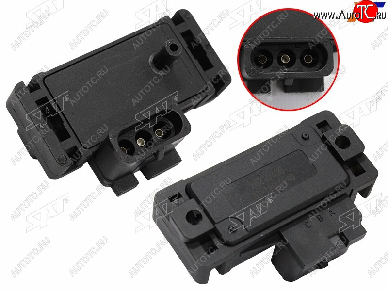 669 р. Датчик абсолютного давления воздуха OPEL ASTRACORSAVECTRADAEWOO NexiaEsperoCHEVROLET Lanos T100 SAT ST-12569240  с доставкой в г. Воронеж