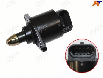 499 р. Датчик холостого хода (клапан) 1,61,82,0 PEUGEOT 306405406806BOXERCITROEN JAMPERFIAT DUCATO SAT ST-1920.N1  с доставкой в г. Воронеж. Увеличить фотографию 1