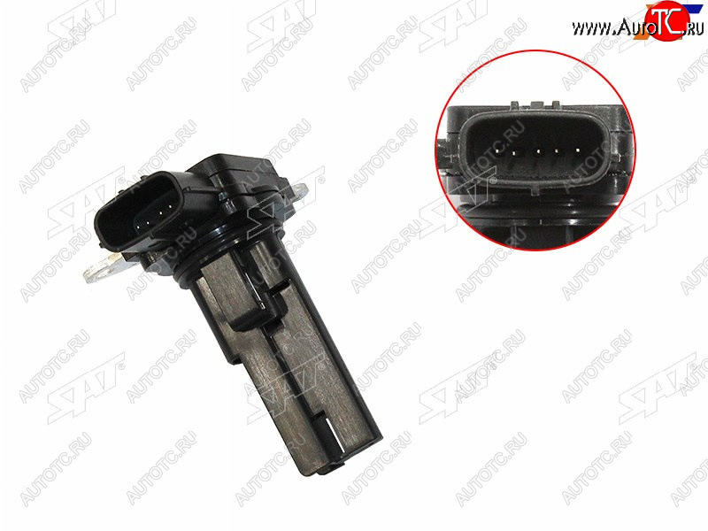 2 679 р. Датчик расхода воздуха EJ20520725325525716A16B20A20B SUBARU 07- SAT ST-22680-AA380  с доставкой в г. Воронеж