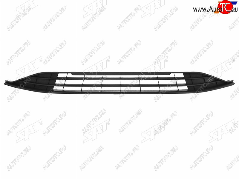 1 329 р. Нижняя решетка переднего бампера SAT  Volkswagen Polo  Mk6 (2020-2022) лифтбек  с доставкой в г. Воронеж